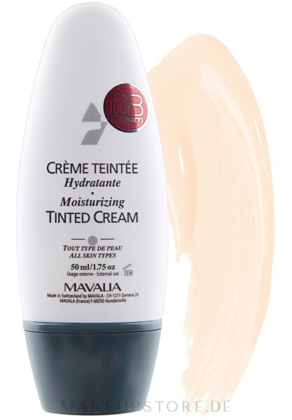 BB feuchtigkeitsspendende Tönungscreme - Mavala Mavalia Moisturizing Tinted Cream 02 - Beige