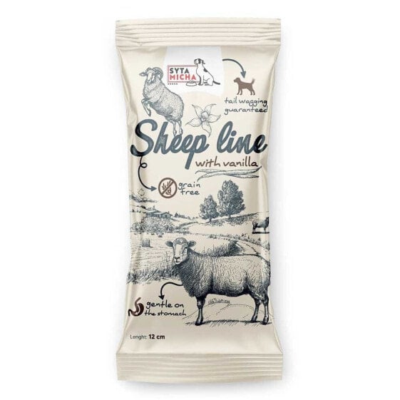 SYTA MICHA Sheep line Sheep with vanilla 12 cm dog treat