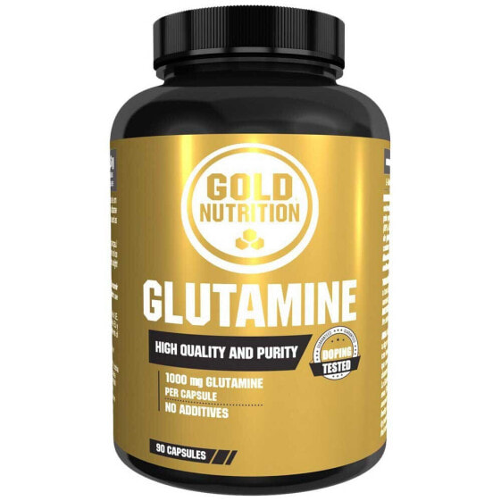 Спортивное питание Gold Nutrition Глутамин 1000 мг 90 капсул Нейтральный вкус