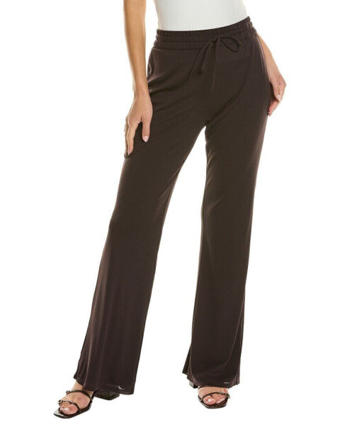 Rebecca Taylor Mesh Pull-On Pant Women's Brown Xs