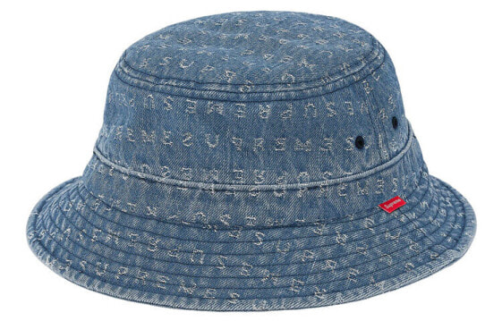 Fisherman's Supreme SS20 Week 16 Jacquard Logos Denim Crusher SUP-SS20-713