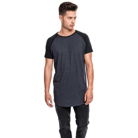 URBAN CLASSICS Shaped Raglan Long short sleeve T-shirt