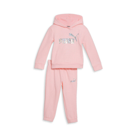 Puma TwoPiece Fleece Hoodie & Jogger Set Toddler Girls Size 4 Casual Tops 85969