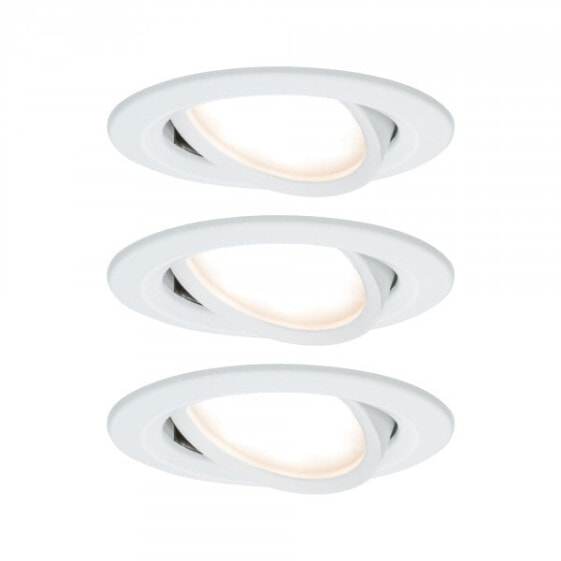 PAULMANN 934.85 - Recessed lighting spot - 3 bulb(s) - LED - 2700 K - 630 lm - White