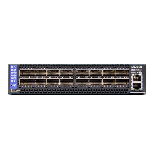 Mellanox Technologies MSN2100-CB2RC - Managed - L3 - None - 100 Gigabit Ethernet - Rack mounting - 1U