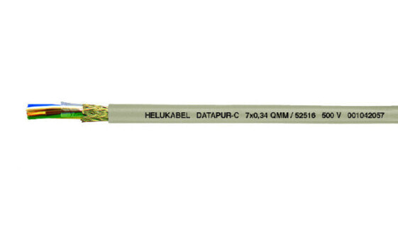 Helukabel DATAPUR-C - Low voltage cable - Grey - Polyvinyl chloride (PVC) - Polyvinyl chloride (PVC) - Cooper - 2x0.25 mm²