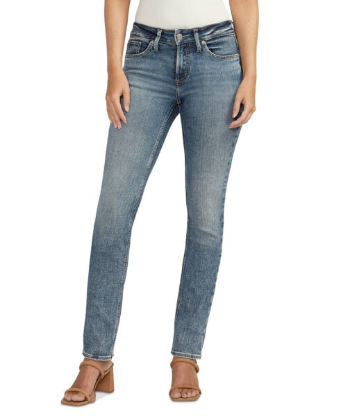 Джинсы женские Silver Jeans Co. модель Suki Mid Rise Curvy Fit Straight