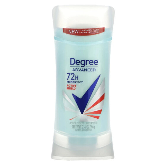 Advanced, 72 Hour MotionSense, Antiperspirant Deodorant, Active Shield, 2.6 oz (74 g)