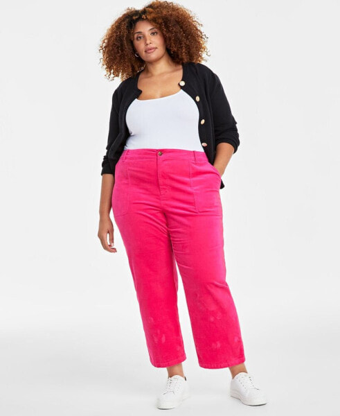 Plus Size Corduroy Pants, Created for Macy's