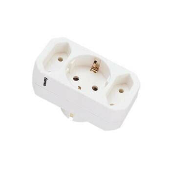 Hama 00047688 - 3 AC outlet(s) - 3500 W - White