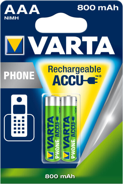 Аккумулятор VARTA AAA - Nickel-Metal Hydride (NiMH) - 800 mAh