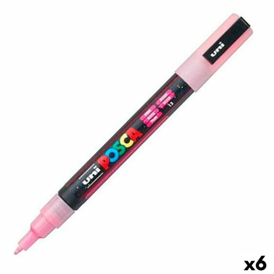 Маркер POSCA PC-3ML Розовый (6 штук)