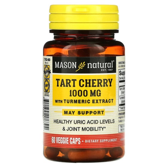 Tart Cherry with Turmeric Extract, 1,000 mg, 60 Veggie Caps