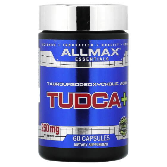 Витамины группы B ALLMAX TUDCA+ 250 мг, 60 капсул