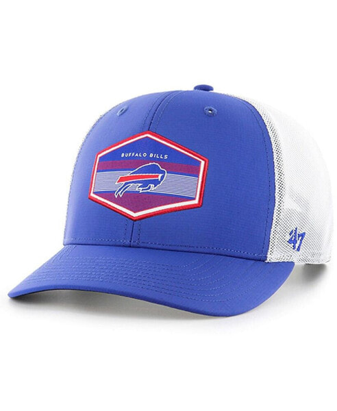 Men's Royal Buffalo Bills Burgess Trucker Adjustable Hat