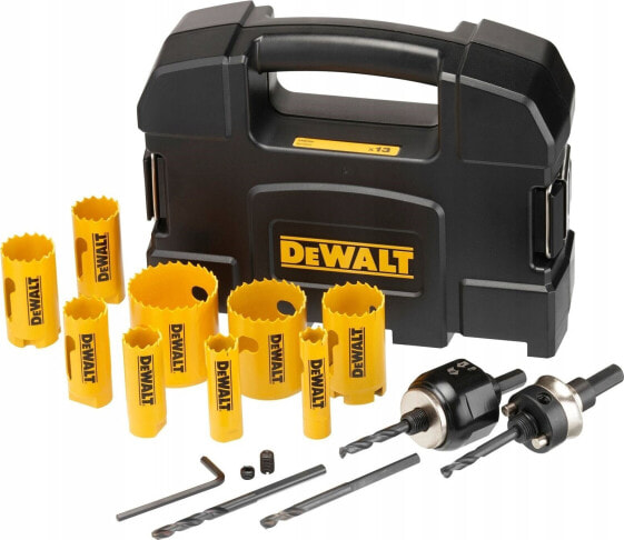 Dewalt DEWALT OTWORNICA ZESTAW 11cz. BIMETAL DLA ELEKTRYKA