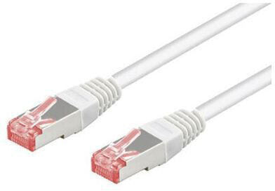 Goobay CAT 6-500 LC SSTP PIMF 5m сетевой кабель Белый Cat6 95521