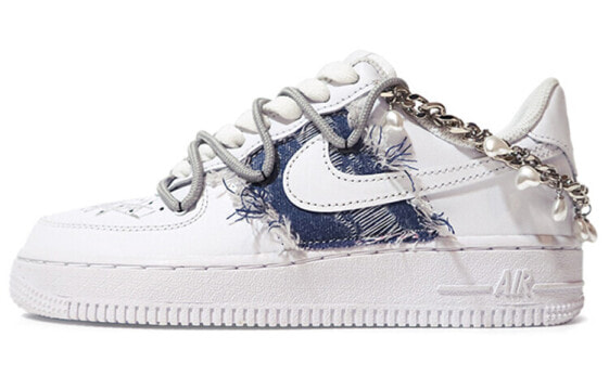 Кроссовки Nike Air Force 1 Low Cowgirl Silver Pearl