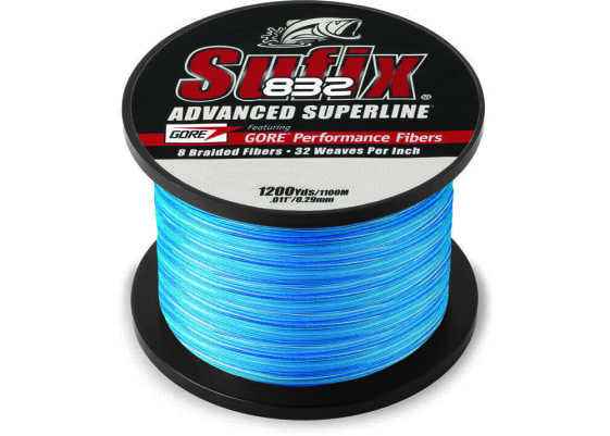 Sufix 832 Braid Fishing Line | Coastal Camo | 10 lb | 1200 yd