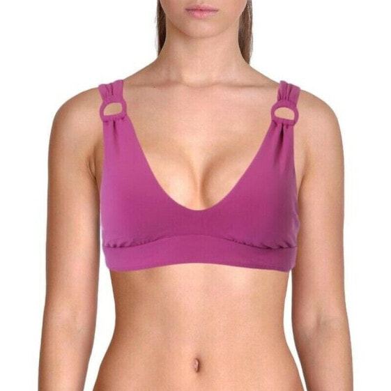 Robin Piccone 262514 Women Kate Scoop Neck Bikini Top Swimwear Size Medium