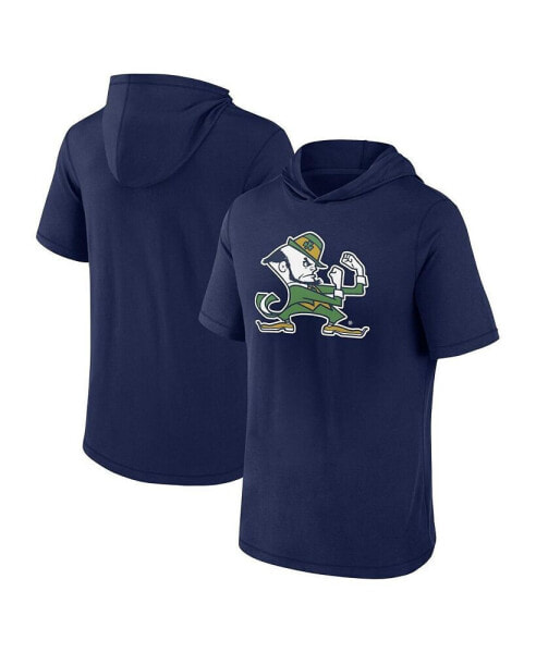 Men's Navy Notre Dame Fighting Irish Primary Logo Hoodie T-shirt