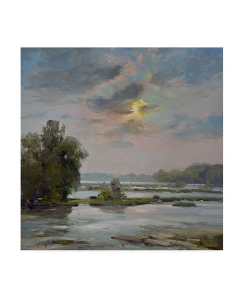 Chuck Larivey James River from Belle Isle II Canvas Art - 15" x 20"