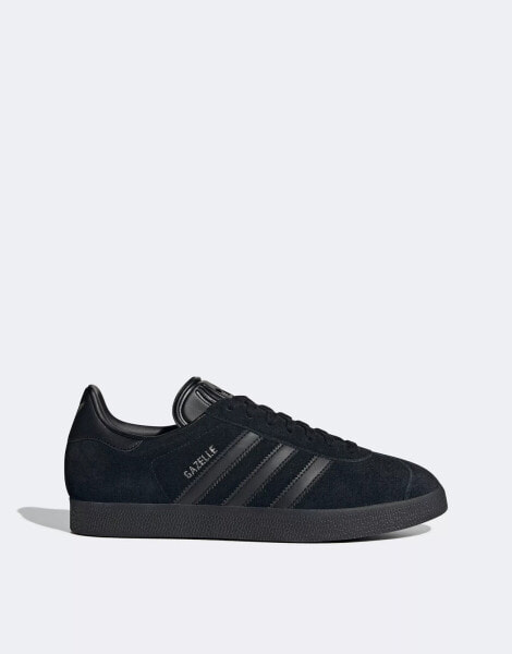 adidas Originals Gazelle trainers in black