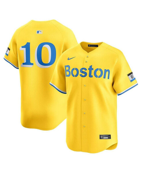 Men's Trevor Story Gold Boston Red Sox City Connect Limited Player Jersey