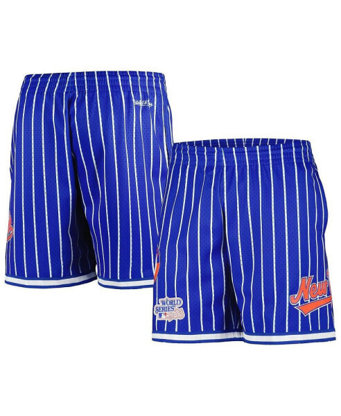 Men's Royal New York Mets Cooperstown Collection City Collection Mesh Shorts