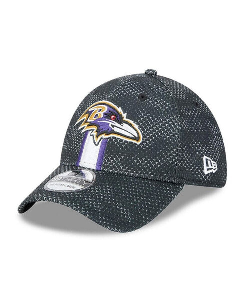 Men's Black Baltimore Ravens 2024 Sideline 39THIRTY Flex Hat