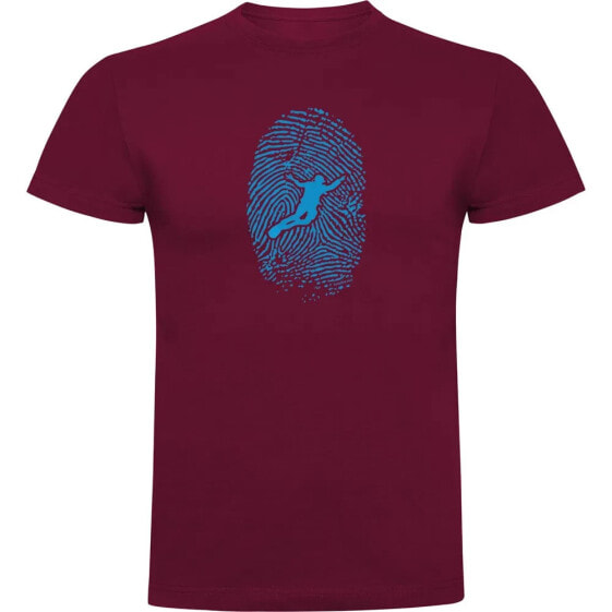 KRUSKIS Diver Fingerprint short sleeve T-shirt