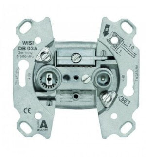 WISI DB 03 A - 1 module(s) - 85 dB - Silver - 70 mm - 22 mm - 70 mm