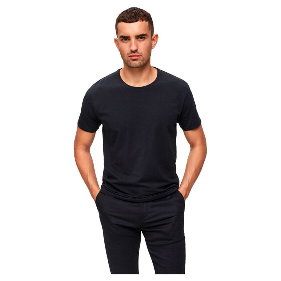 SELECTED New Pima short sleeve T-shirt