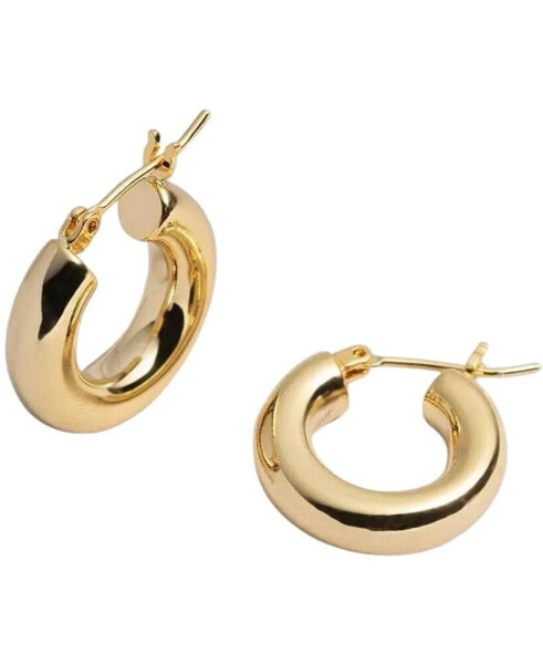 Holly Small Chunky Hoop Earrings