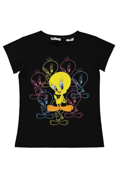 Футболка Tweety Girls Black 10-13 Y