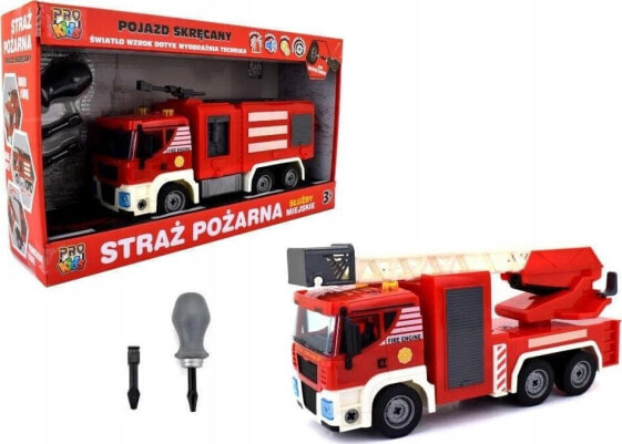 Pro Kids Pojazd do skręcania Straż pożarna mix