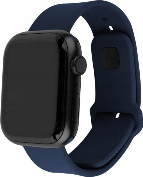 Fixed FIXED Silicone Sporty Strap - silikonowy pasek do Apple Watch Ultra/Ultra 2 49mm granatowy - Gwarancja bezpieczeństwa. Proste raty. Bezpłatna wysyłka od 170 zł.