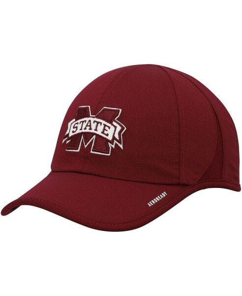 Men's Maroon Mississippi State Bulldogs Superlite AEROREADY Adjustable Hat