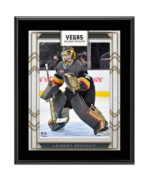 Laurent Brossoit Vegas Golden Knights 10.5" x 13" x 1'' Sublimated Player Plaque