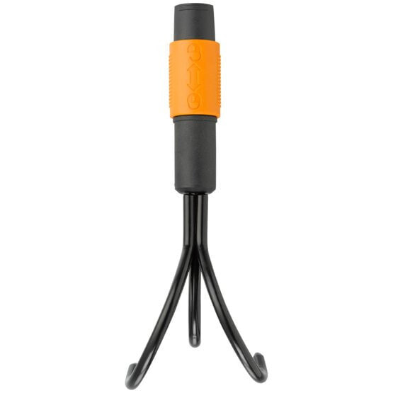 Fiskars 1000685 - Hand cultivator - Steel - Black - Orange - 330 mm