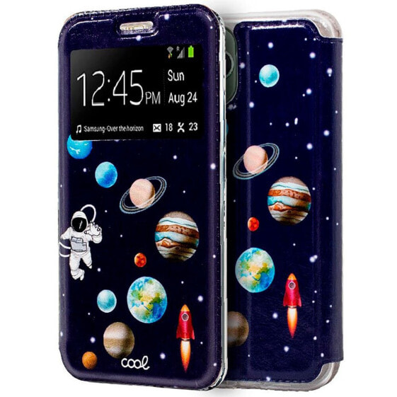 COOL iPhone 11 Pro Max Astronaut Drawings flip phone case