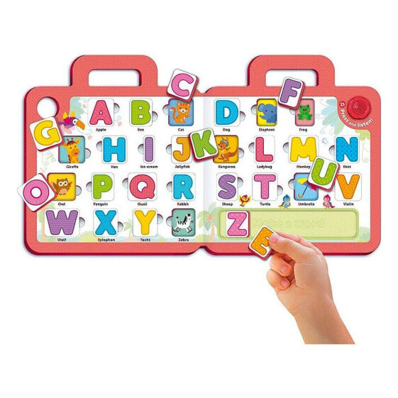 Детский музыкальный инструмент набор REIG MUSICALES с 20 фразами и мелодиями 2 алфавита и цифрами разных цветов