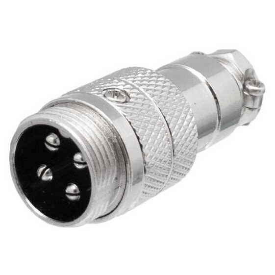 EUROCONNEX Microphone 4 Pin 1546 GX16 Connector