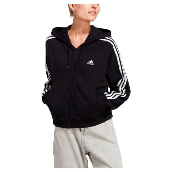 Толстовка Adidas 3S Ft S Full Zip Sweatshirt