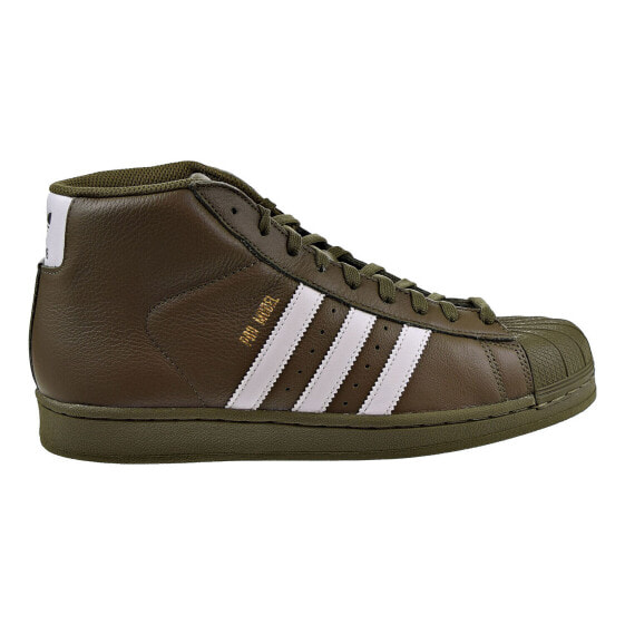 Adidas Originals Pro Model Mens Shoes Olive-White-Gold AC7067