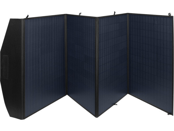 SANDBERG Solar Charger 200W QC3.0+PD+DC - 200 W - Monocrystalline silicon - Black - USB Type-A - USB Type-C - 22% - 540 mm