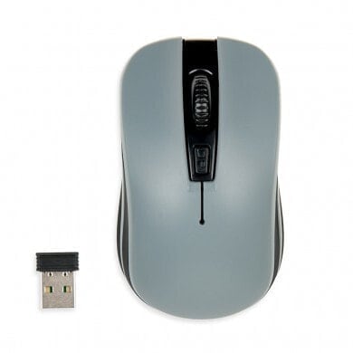 Беспроводная оптическая мышь iBOX LORIINI - Ambidextrous - RF Wireless - 1600 DPI - Черный - Серый