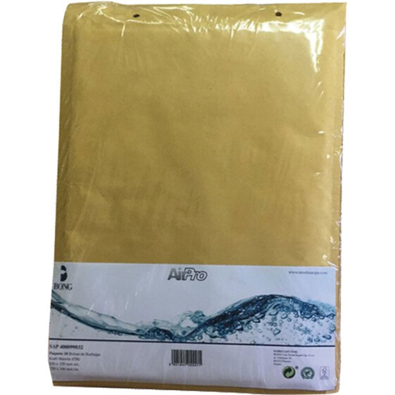 BONG Padded Bubble Bags Kraft Adhesive Closure Size 230 X 340 Package 10 Units