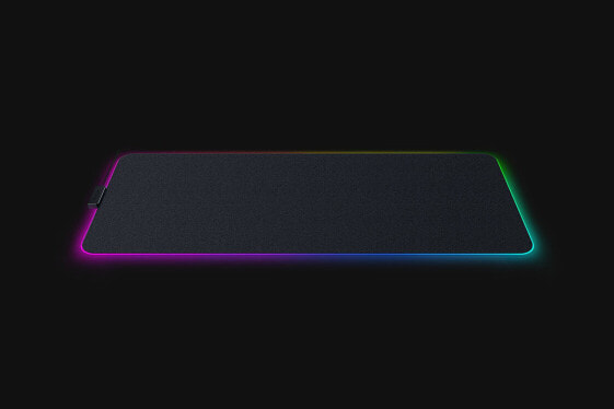 Razer Strider Chroma - Black - Monochromatic - Polyester - Multicolour - Gaming mouse pad