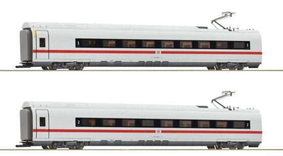 Roco 2 piece set intermediate coaches ICE 3 class 407 (Set 1) - DB AG - 14 yr(s) - Grey - Red - White - 2 pc(s)